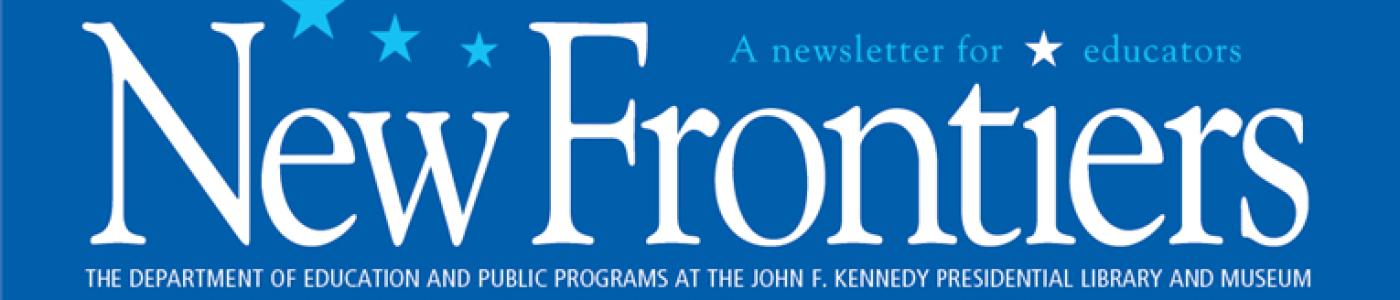 New Frontiers newsletter banner